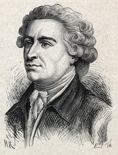 Portret van Edmund Burke (1729-1797), Ierse politicus en filosoof door Unknown artist