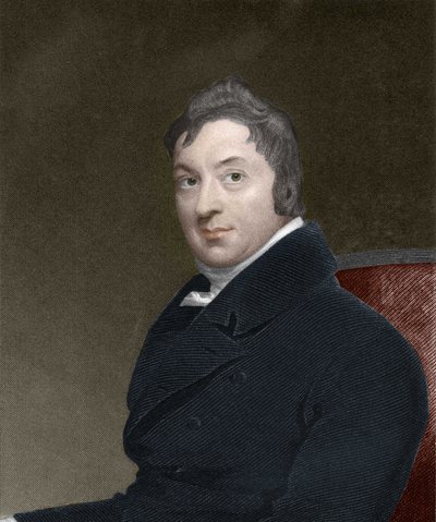 Portret van Edward Jenner (1749-1823), Engelse arts, ontdekker van immuniteit tegen pokken. door Unknown artist