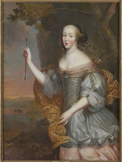 Portret van Elisabeth Marguerite d