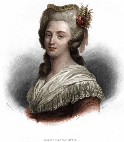 Portret van Elisabeth Philippine Marie Hélène van Frankrijk, bekend als 