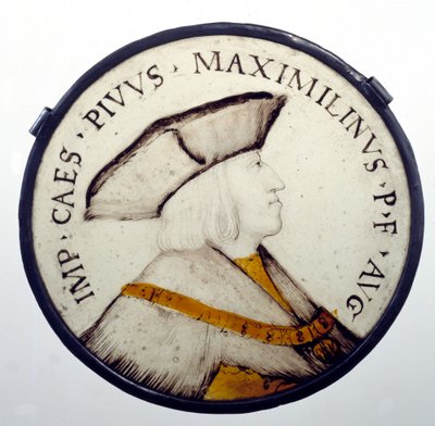 Portret van keizer Maximiliaan I van Habsburg (1459-1519) door Unknown artist