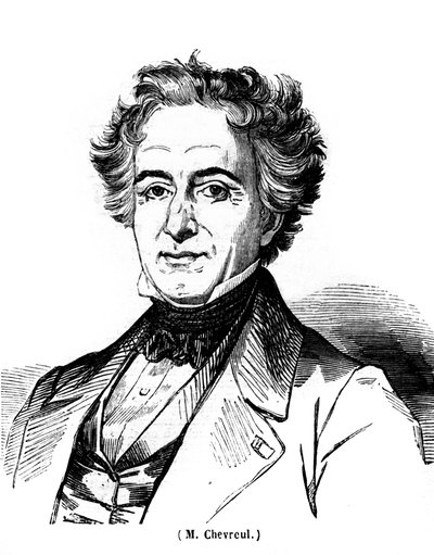 Portret van Eugene Chevreuil (1786-1889), Franse schilder door Unknown artist