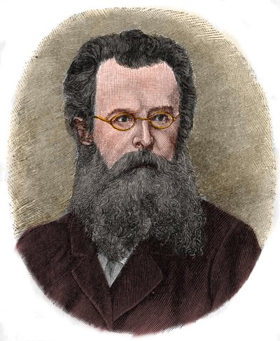 Portret van Felix Dahn (1834-1912), Duitse schrijver, professor en historicus. door Unknown artist