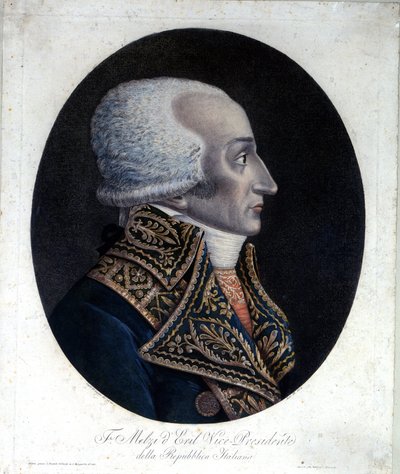 Portret van Francesco Melzi d