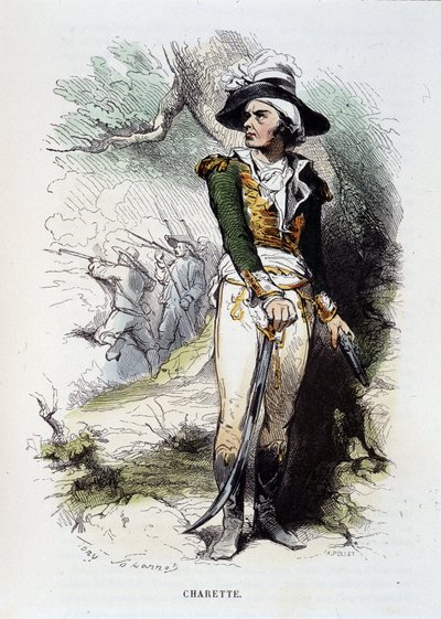 Portret van Francois-Athanase door Charette de la Contrie door Unknown artist