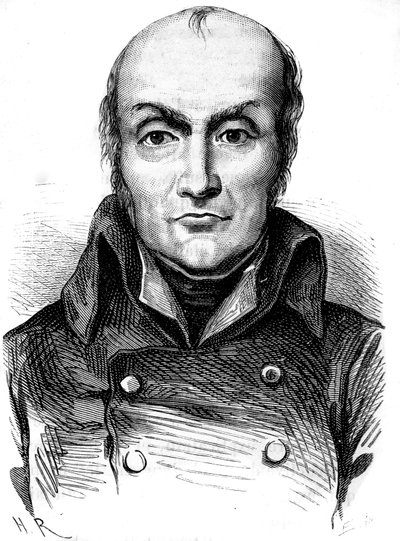 Portret van Francois Nicolas Appert, uitvinder van de blikken doos - in 