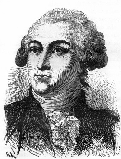 Portret van François Claude Amour, Marquis de Bouillé (1739-1800), Franse generaal. door Unknown artist