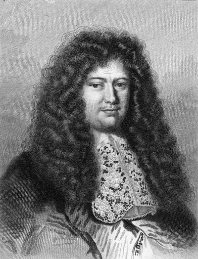 Portret van François Michel Le Tellier, Markies van Louvois (1639 - 1691), Franse politicus - in 