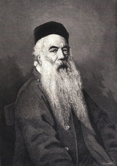 Portret van François Rude (1784 - 1855) Franse beeldhouwer door Unknown artist