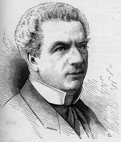 Portret van Frederic Febvre (1833-1916), Franse komiek, lid van de Comédie Française. Gravure in 
