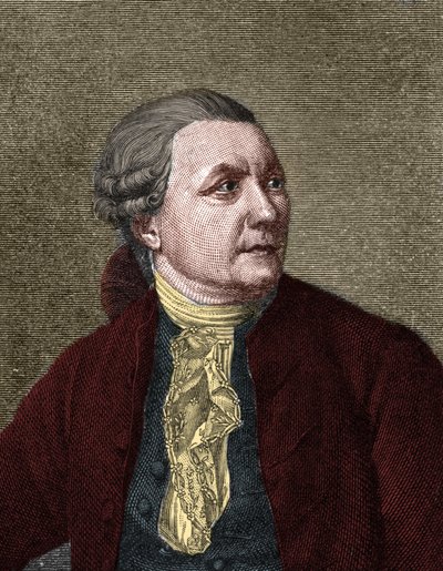 Portret van Friedrich Gottlieb Klopstock (1724-1803) Duitse dichter door Unknown artist