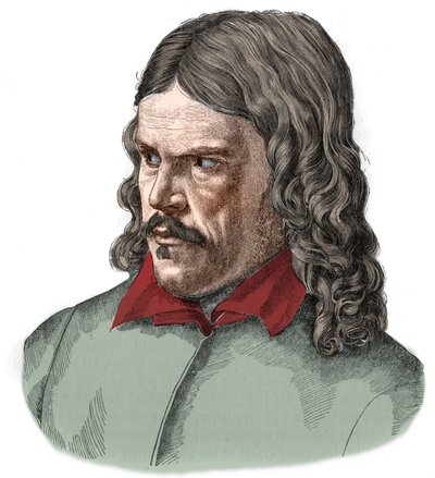 Portret van Friedrich Ruckert, dichter en Duitse oriëntalist vertaler (1788-1866) door Unknown artist