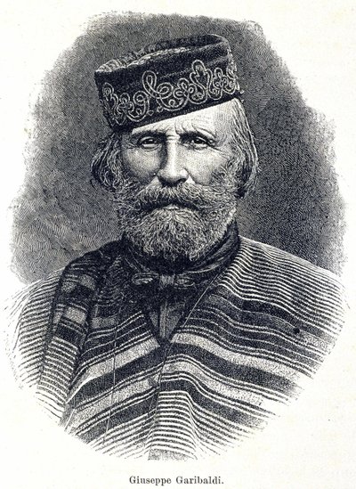 Portret van Garibaldi (1807 - 1882) door Unknown artist