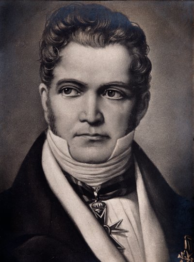 Portret van Gaspare Spontini door Unknown artist