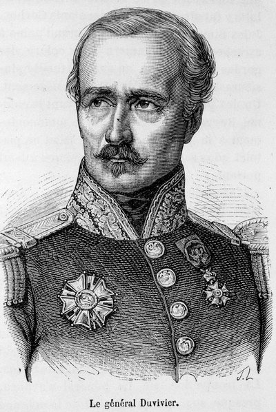 Portret van generaal Franciade Fleurus Duvivier (1794-1848) door Unknown artist