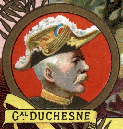 Portret van Generaal Jacques Charles René Achille DUCHESNE (1837-1918). door Unknown artist