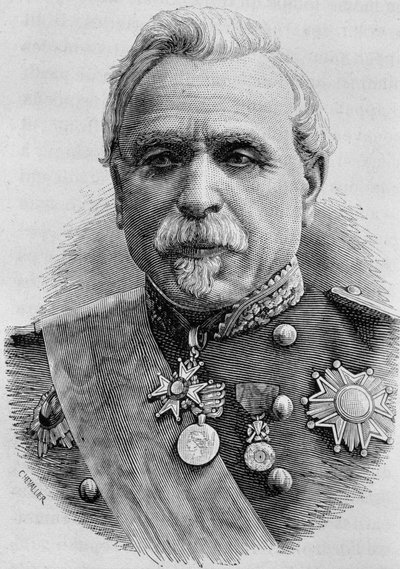 Portret van generaal d