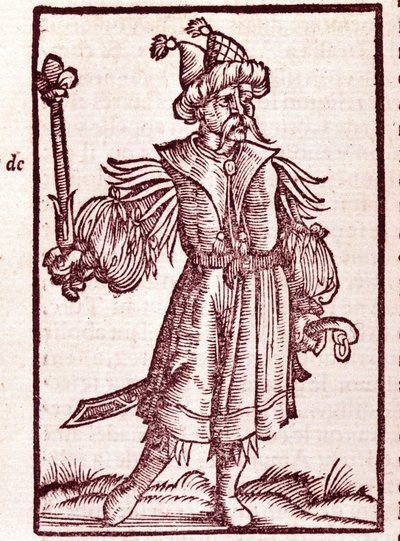 Portret van Dzjengis Khan (Temudjin) door Unknown artist