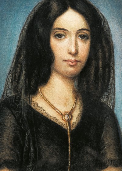 Portret van George Sand door Unknown artist