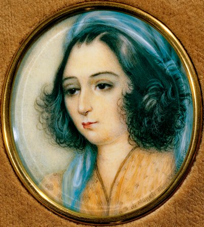 Portret van George Sand door Unknown artist