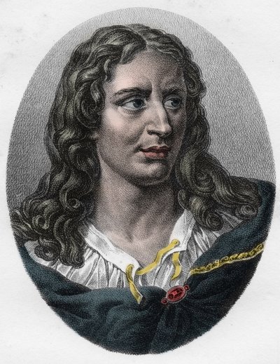 Portret van Gerard (Girard) Audran (1640-1703), Engelse graveur door Unknown artist