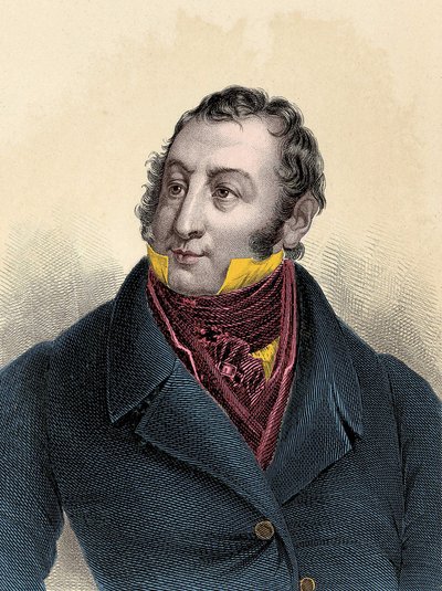 Portret van Gioacchino Rossini (1792-1868) door Unknown artist