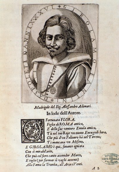 Portret van Girolamo Fantini door Unknown artist