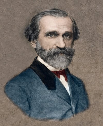 Portret van Giuseppe Verdi door Unknown artist