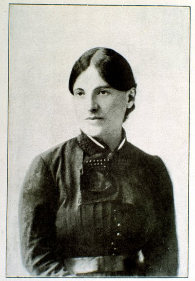 Portret van Giuseppina Raimondi (1841-1918), vrouw van de patriot en held van het Italiaanse Risorgimento Giuseppe Garibaldi (1807-1882) door Unknown artist