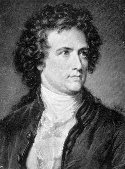 Portret van Goethe door Unknown artist