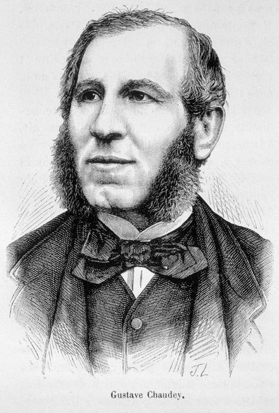 Portret van Gustave Chaudey door Unknown artist