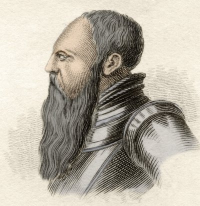 Portret van Gustave I Vasa of Gustav Vasa, koning van Zweden (1496-1560). door Unknown artist