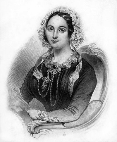 Portret van Henriette Sontag (1806-1854), Duitse zangeres. door Unknown artist