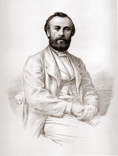 Portret van Henry Giffard (1825-1882), Franse ingenieur door Unknown artist