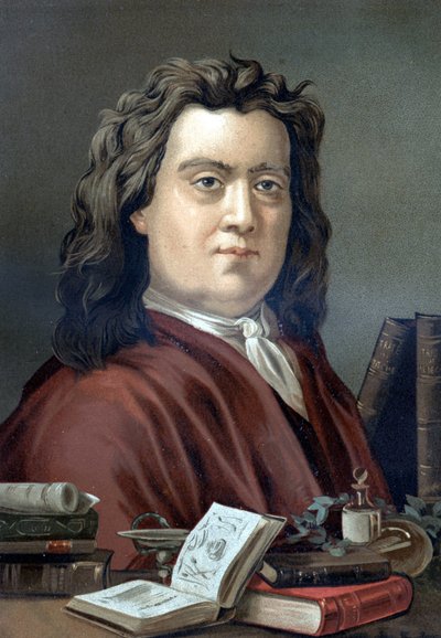 Portret van Hermann Boerhaave (1668 - 1738), Nederlandse arts en chemicus, naar 