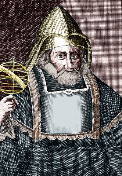 Portret van Hermes Trimegiste (Trismegistus). door Unknown artist
