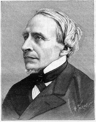 Portret van Herve Mangon (1821-1888), wetenschapper. In 