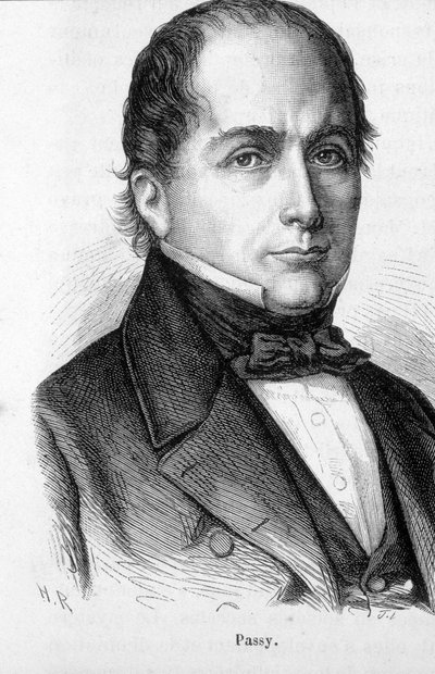 Portret van Hippolyte Passy (1793-1880), Franse politicus en econoom door Unknown artist