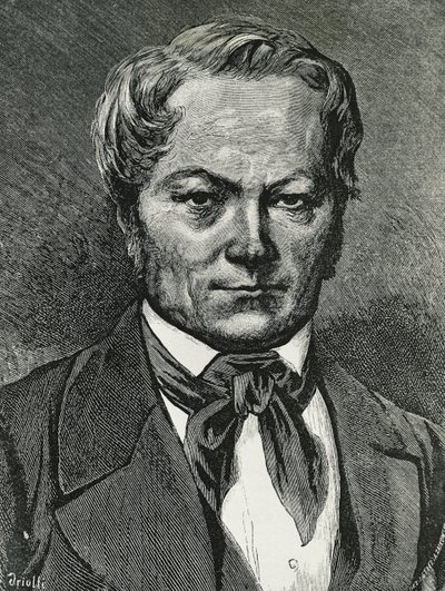 Portret van Ignacy Chodzko (gravure) door Unknown artist