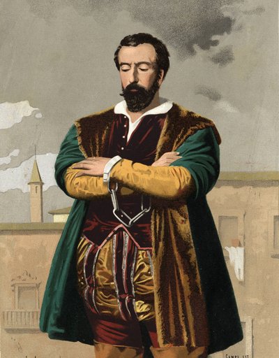 Portret van Juan de Padilla door Unknown artist