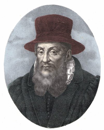 Portret van Jacques Cujas (1520-1590) Franse jurist door Unknown artist