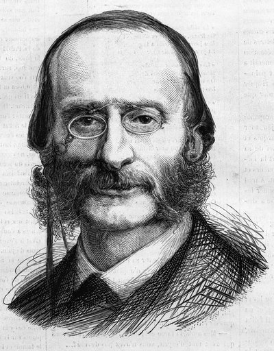 Portret van Jacques Offenbach door Unknown artist