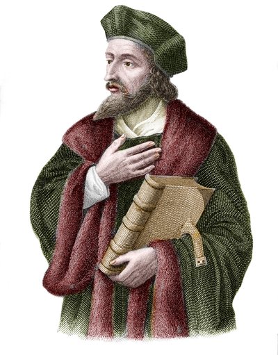 Portret van Jan Hus door Unknown artist