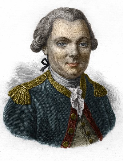 Portret van Jean-Francois Galaup, Graaf van La Perouse (Jean Francois Laperouse) door Unknown artist
