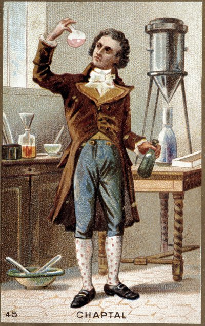 Portret van Jean Antoine Chaptal door Unknown artist
