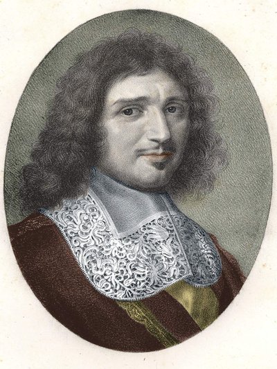Portret van Jean Baptiste (Jean-Baptiste) Colbert (1619-1683) door Unknown artist