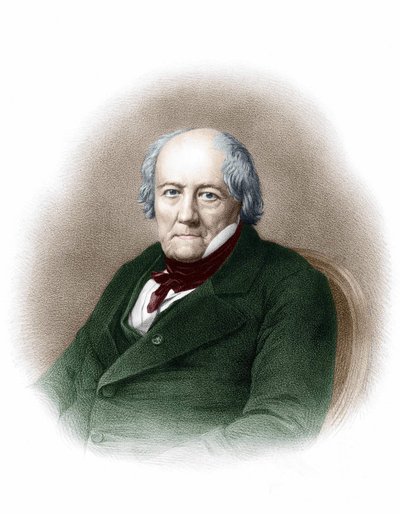 Portret van Jean Baptiste Biot (1744 - 1862), Franse chemicus door Unknown artist