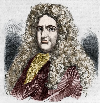 Portret van Jean Chardin, Franse reiziger (1643-1713) door Unknown artist
