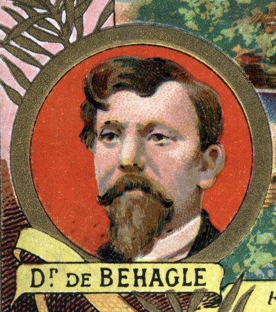 Portret van Jean Ferdinand van Behagle, ontdekkingsreiziger uit de 19e eeuw door Unknown artist