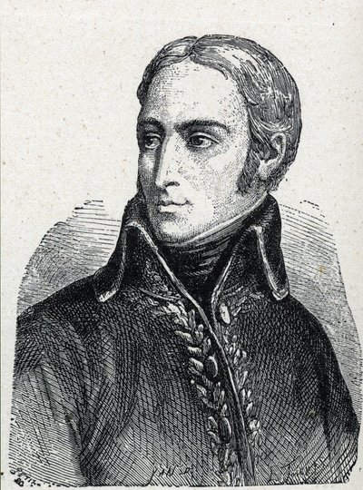 Portret van Jean Joseph Dessolles door Unknown artist